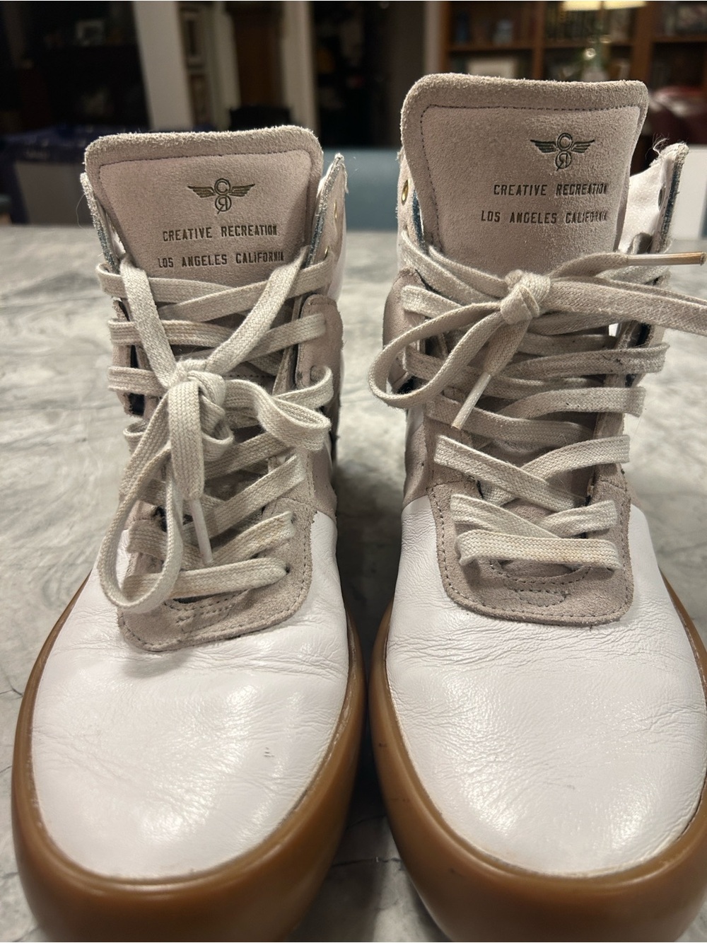 Creative Recreation Men’s Moretti High-Top Sneakers, Sz 9